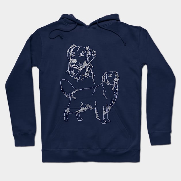 Golden Retriever Hoodie by blurryfromspace